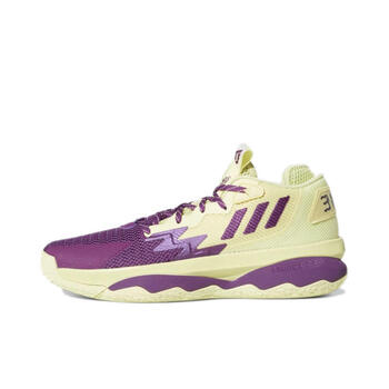 8代黄紫粉色黑金缓震实战耐磨篮球鞋男子运动李宁寕 利拉德8代黄紫色