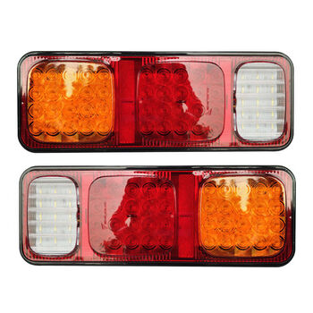 巨能王挂车尾灯大货车农用车led后尾灯总成24v通用刹车灯一对