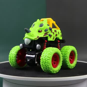 回力车惯性小汽车男孩宝宝巴士怪兽救援队六一儿童节礼物捣蛋玩具