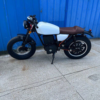 喜力hirlee复古电动摩托车跑车电动摩托车地平线s款小忍者电摩踏板