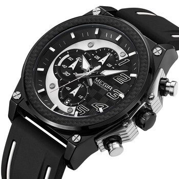 迪赛表disaiwatch运动机车手表男士潮流多指针计时多功能机芯美格尔