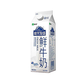 蒙牛 现代牧场鲜牛奶鲜奶960ml*1盒