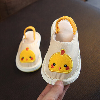 米色小鸡包头款 松紧带 内长14cm