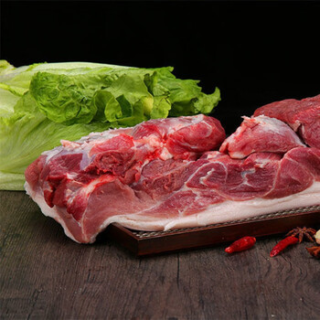 新鲜现杀土猪前腿肉 前腿夹心肉7斤