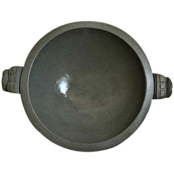 石锅鱼石锅耐火抗裂商用石头锅耐高温青石锅石锅鱼专用石锅鸡石锅火锅