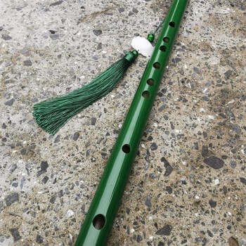 昙蓓漫乐器一节绿色笛子初学练吹苦竹横笛古风优雅学生竹笛f调配件