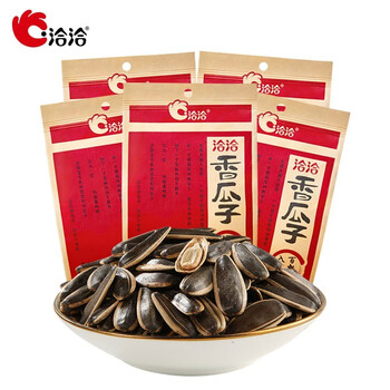洽洽瓜子香瓜子308g袋恰恰五香味葵花籽炒货瓜子袋装小包年货洽洽香