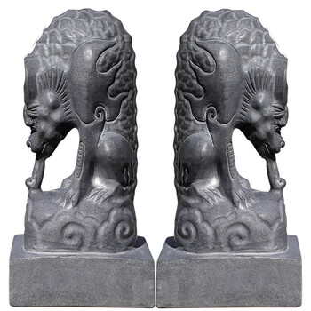 顺通礼坊    石雕吸水兽吸财兽蚣蝮石头青石吸金兽避水兽看门庭院门口