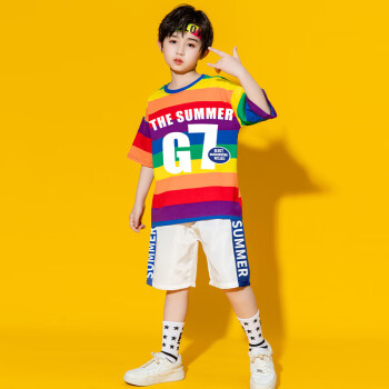 揽典六一儿童节啦啦队演出表演服街舞舞蹈拉拉队小学生比赛运动会服装