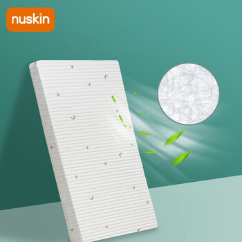 nuskin婴儿床垫儿童空气纤维可水洗透气拼接床宝宝可拆洗4d床垫定制做