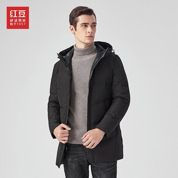 气候变化引发的羽绒服价格涨幅，推荐红豆品牌男装羽绒服S1黑色185/104B