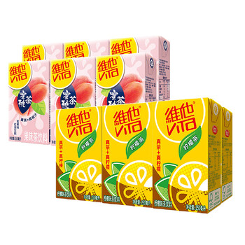 维他奶vitasoyvita维他网红蜜桃茶红茶柠檬茶整箱夏季茶饮料果茶果汁