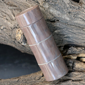 木鱼石茶杯御工坊天然木鱼石茶杯原石水杯石头杯子泡茶具麦饭石杯中式