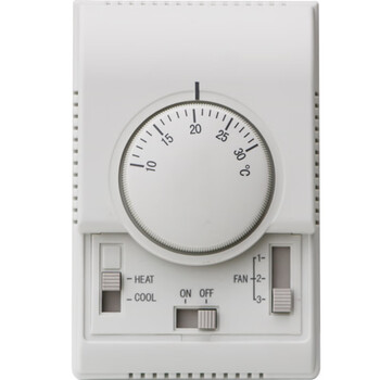 水机中央空调温控器智能风机盘管控制面板机械旋钮式开关 单独旋钮