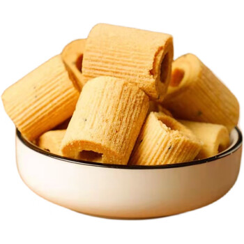 嗑嗑龙德式一口酥德卡豪佳鸡蛋卷纯手工糕点点心薄脆饼干整箱德氏一口