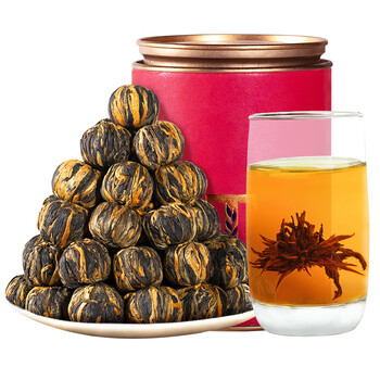 凤庆滇红红茶龙珠 手工古树蜜香春茶罐装250g 百花岭茶叶