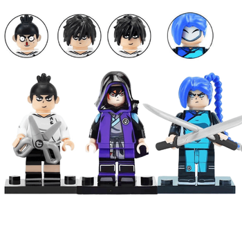 乐高(lego)五六七刺客积木人仔暗影刺客柒魔刀千刃小人拼装玩具礼物