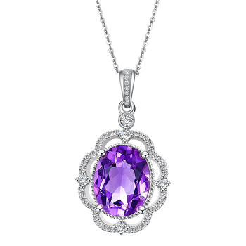 紫水晶项链哪个品牌好，强调推荐这个品牌（紫水晶项链好用不贵高性价比推荐）