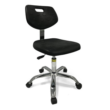 防静电椅子靠背pu发泡升降椅无尘车间工作椅子实验室专用升降椅子46 60 图片价格品牌报价 京东