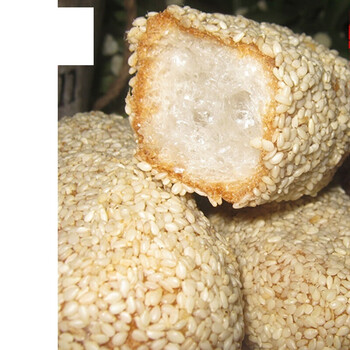 安徽阜阳传统小吃特产老式芙蓉果子河南芝麻 大金果大京果油枣1000g