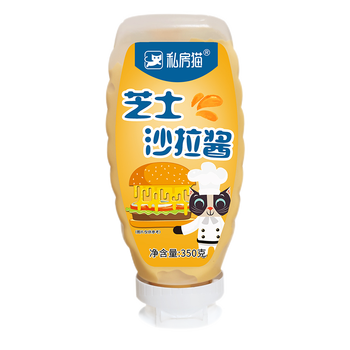 私房猫蜂蜜芥末酱芝士沙拉酱花生酱芝麻酱炸鸡酱料调味品烘焙原料芝士沙拉酱350g 图片价格品牌报价 京东