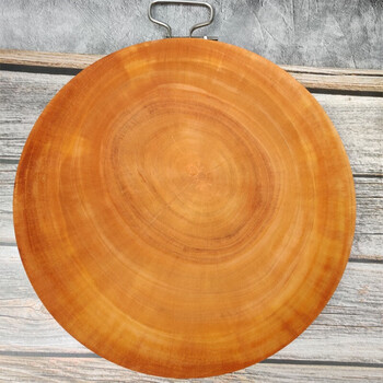 皂角树菜板云南非铁木皂角树整块实木砧板骨剁肉加大案板酒店加厚菜墩