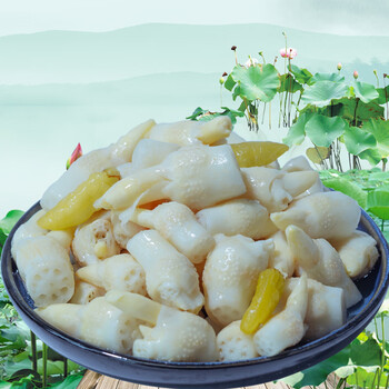 酸辣藕簪头5袋非泡藕带湖北特产莲藕尖泡菜开胃凉菜