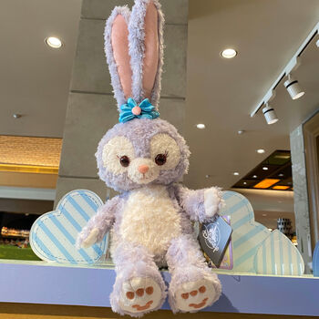 迪士尼disney星黛露公仔达菲娃娃雪莉玫兔子玩偶毛绒玩具女孩生日礼物