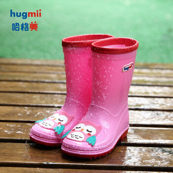 雨季必备！推荐「哈格美」ZTPDWT221猫头鹰雨鞋