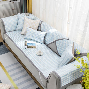 富居FOOJO夏季沙发垫印花冰丝：舒适实用的沙发垫套