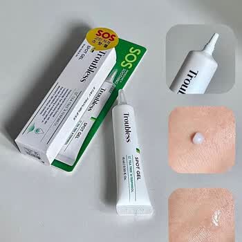 troubless韩国troubless婷乐思净痘霜祛痘精华非孕妇专用15ml 一支装