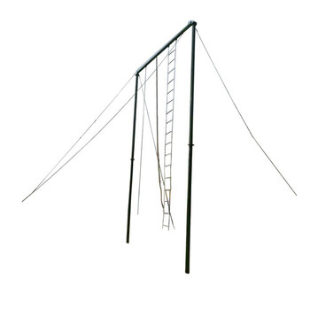 美能达 攀爬架 室外体能攀爬架攀登架户外爬绳爬杆 爬高训练用(含安装