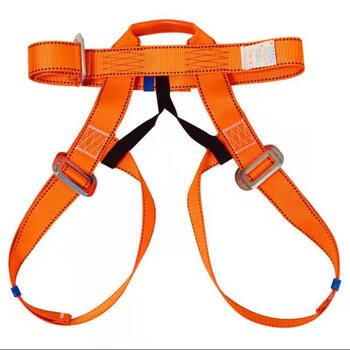 橙央攀索安全带户外登山攀岩安全带半身消防逃生安全腰带坐式速降保险