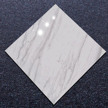 格鲁体大理石鱼肚白爵士白瓷砖800x800地砖客厅地板砖白色全抛釉600 6