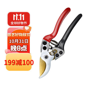 金雅特园艺大剪刀修枝剪果树园林绿化鲜花卉绿植剪树枝不锈钢省力工具剪