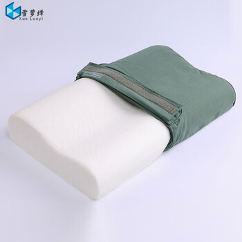 军枕头04枕头军绿色06橄榄色单人学生枕头高低弧形军绿色记忆棉枕头无