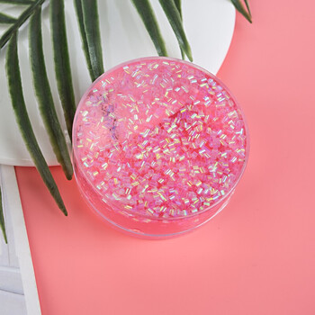 少女心大盒气泡胶越玩越大彩泥起泡胶制作材料晕染透泰透明果酱起泡泥