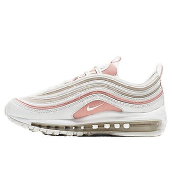 淇丝蔓air max97 鞋耶稣联名女鞋纯白蓝笑脸联名男鞋全掌气垫跑步鞋