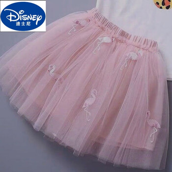 迪士尼宝宝短裙春秋冬季童装女童半身纱裙儿童半裙蓬蓬裙沙女孩公主
