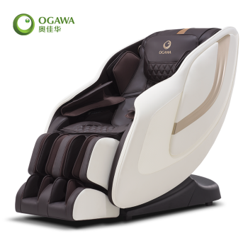 奥佳华（OGAWA） 家用按摩椅智能太空舱气囊按摩沙发全自动零重力热敷揉臀电动按摩椅子OG-7508 米白棕
