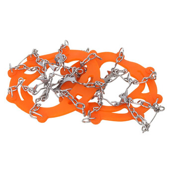 冠井easytour冰爪防滑鞋套鞋钉户外登山攀岩装备防雨雪套爬山防抓8齿