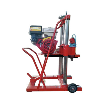 混凝土路面钻孔取芯机 混泥土汽油抽芯机 本田公路地面水钻打孔机