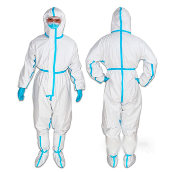 [康尔]医用一次性防护服隔离衣 连身式  1件 180cm 180cm