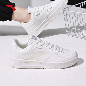 安踏anta男鞋板鞋子男夏季新款耐磨百搭潮流休闲运动板鞋经典复古小白