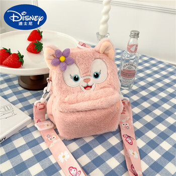 可爱卡通星黛露苏利文米妮双肩包儿童书包小包背包单肩斜挎包粉色玲娜