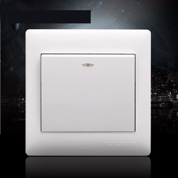 单开单控开关插座面板1开单开一开单控单联单位开关象牙白#2