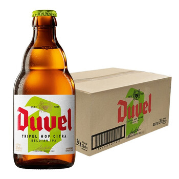 比利时进口啤酒杜威督威系列精酿啤酒杜威三花啤酒330ml24瓶