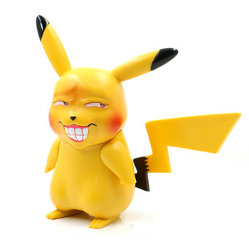 宠物小精灵口袋妖怪神奇宝贝猥琐皮卡丘杰尼龟恶搞模型车摆件模型动漫