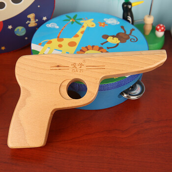 木头枪小木枪怀旧传统整块木头打磨经典小兵张嘎木质小木枪木枪