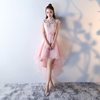 高档品牌 恩希亚伴娘服22新款长款长袖秋季显瘦学生韩版少女姐妹裙